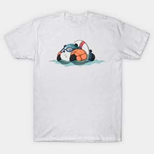 Swimmer Panda T-Shirt